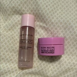 Glow Recipe Watermelon Glow Toner and Plum Plump Cream - Soft Pink